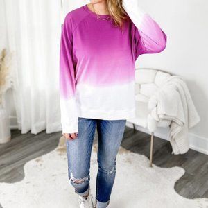 Sew In Love 3X Pink and White Tie-Dye Top! Brand New!!!!